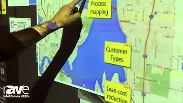 InfoComm 2015: Nureva Demonstrates Span Ideation System on 20-Foot Canvas