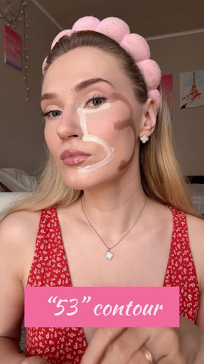 Try Viral 53 Contour Method #makeuphack #makeuphacks #beautyhacks #beautyhack #contourhack #shorts