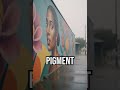 Discover the magic of murals! #ArtMystery #VanishingMural #SubscribeForMore