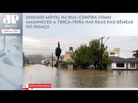 UNIDADE MÓVEL NA RUA: CONFIRA COMO AMANHECEU A TERÇA-FEIRA NAS RUAS DAS GÊMEAS DO IGUAÇU