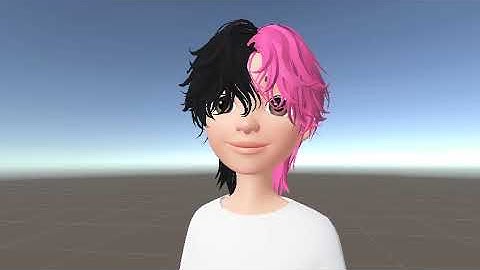 Tutorial Hair 3D Item Zepeto FBX Unity Prefab Template Free Download