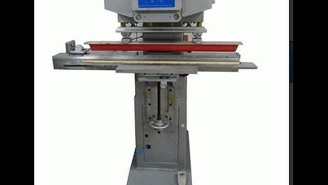 Wooden Ruler Pad Printer Machine ,Máquina largo Regla Tampografía, Long Ruler Pad Printing Machine