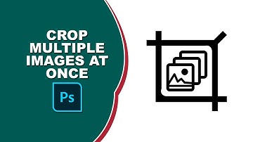 How to crop multiple images at once in photoshop