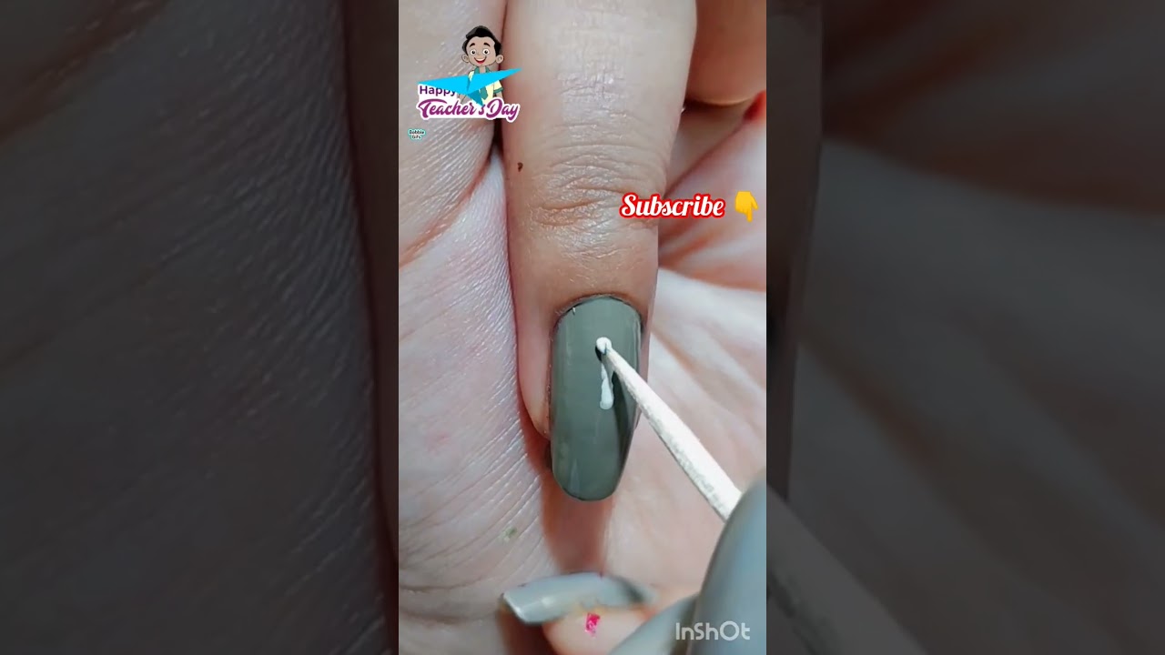 Teacher's day special nail art 💅🏻💅🏻💅🏻