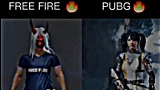 PUBG VS FREE FIRE EMOTE DANCE 💥
