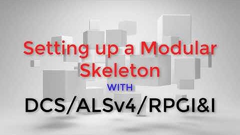 UE4 - Tutorial - Modular mesh controller for (DCS/ALSv4/RPGI&I)