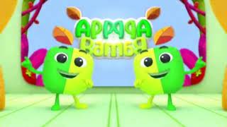 Apples and Bananas logo effects sponsored by Klasky Csupo 2001 effects 