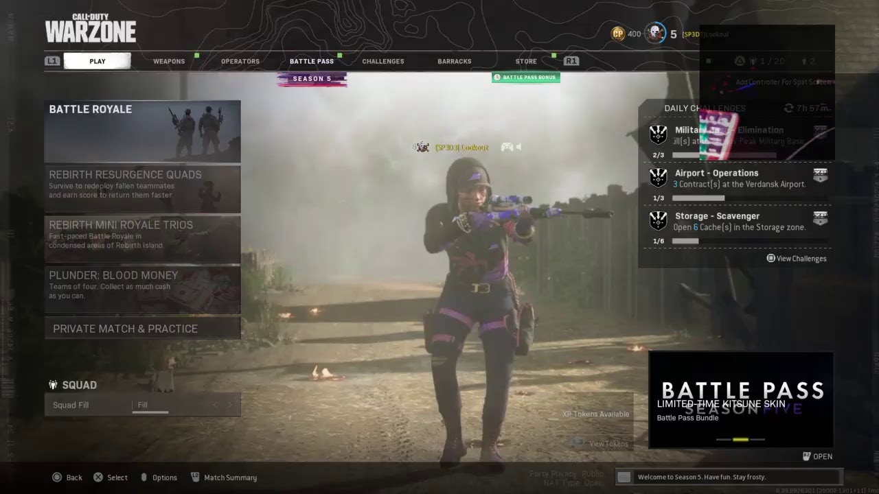 COD WZ controller handcam