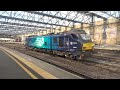 The Class 88 Direct Rail Services No.88004 'Pandora' was arrives onto Platform Sidings at Carlisle.