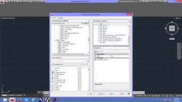 how to new added customize user interface in autocad