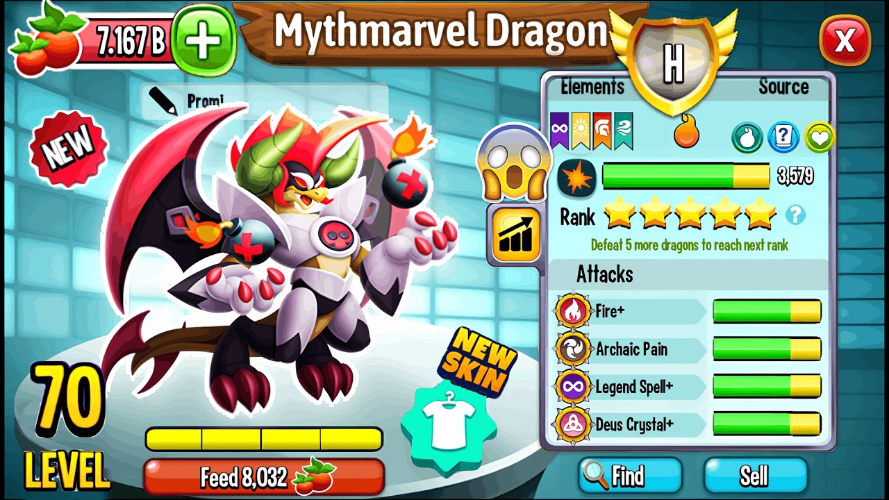 Dragon City: Mythmarvel Dragon, NEW LEGENDARY | EXCLUSIVE DRAGON! 😱