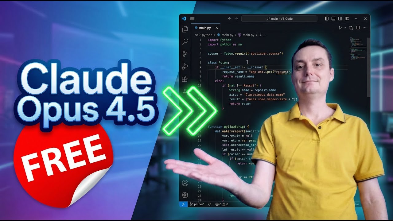 How to Get Claude Opus 4.5 FREE for Coding
