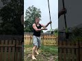 Spinning broom instead of staff for proprioception and mobility training