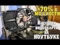 GTX 750 TI на НОУТБУКЕ с помощью EXP GDC из Китая! Поднимаем FPS в несколько раз на слабом ноутбуке