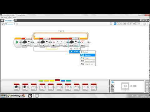 Simple Counting Program for Ev3 brick display
