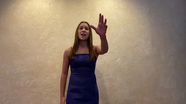 Isabella Carroll age 12: In My Dreams cut