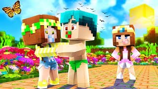 Minecraft - WHO'S YOUR MOMMY? - BABY KISSES NEW GIRL!