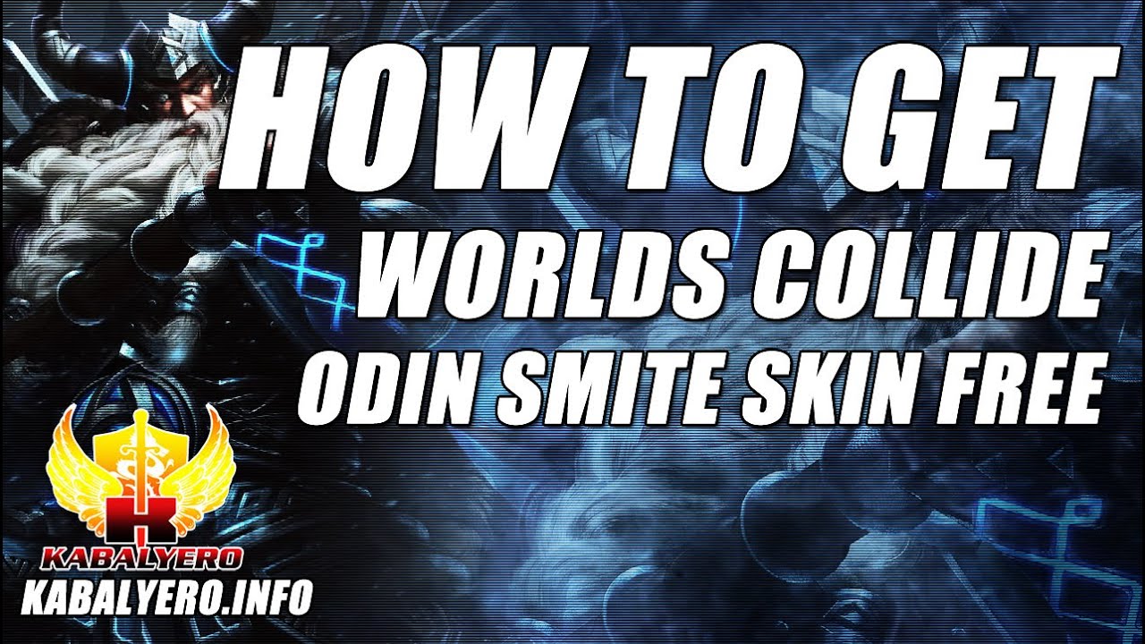 Free Smite Skins 2016 Tutorial ★ How To Get Worlds Collide Odin Smite Skin Free  Maxresdefault