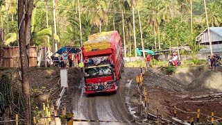 Perjuangan supir truk di Sulawesi||Melewati jalur ekstrim!!!