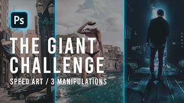 Photoshop Giant Challenge | Speed Art | Photomanipulation