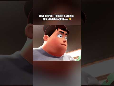 Boy help her see her true self...😢 #animation #animationshorts #shorts