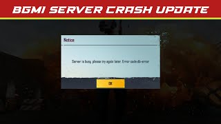 Bgmi login problem ❌ | Bgmi server is busy error code db error problem | Problem fix?