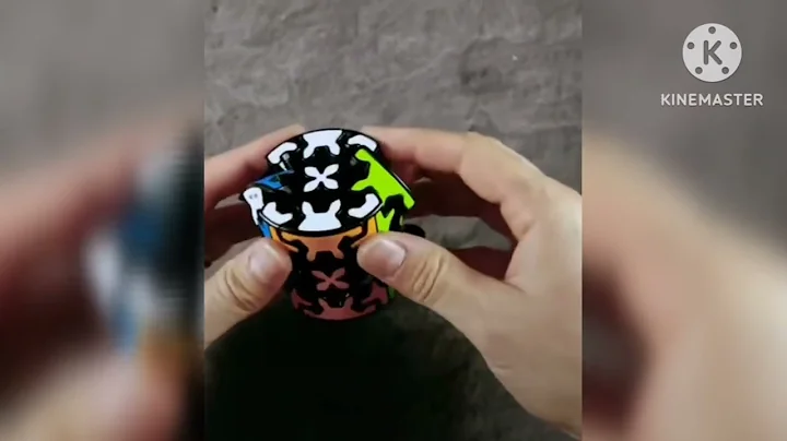 It looks hard but it's easy to solve... // Gear ⚙️ Cube // gear cube assemble // cubing