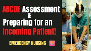 Emergency Nursing Tips for New grad ER Nurses: ABC's and how to prepare for an incoming patient! screenshot 3