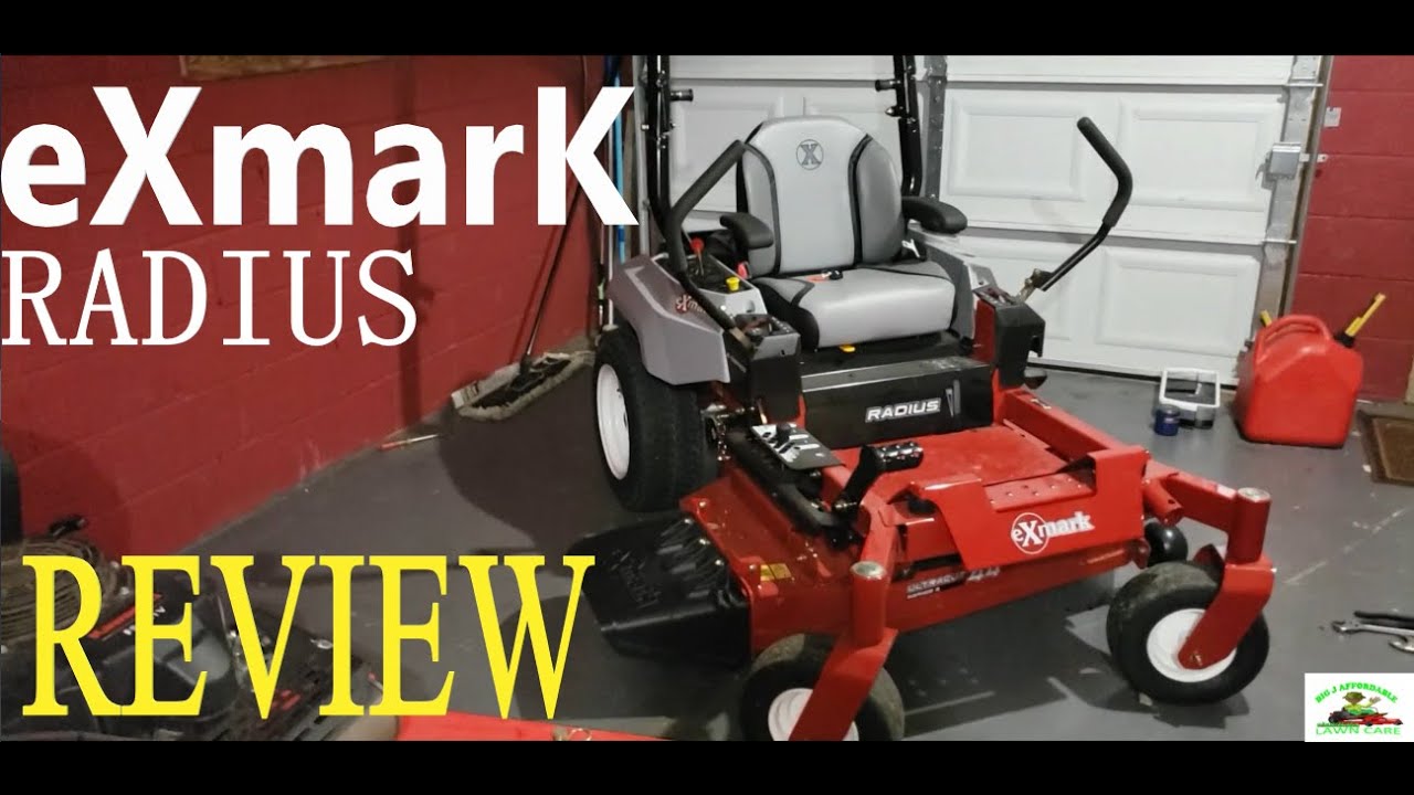 EXMARK RADIUS E SERIES (REVIEW) - YouTube