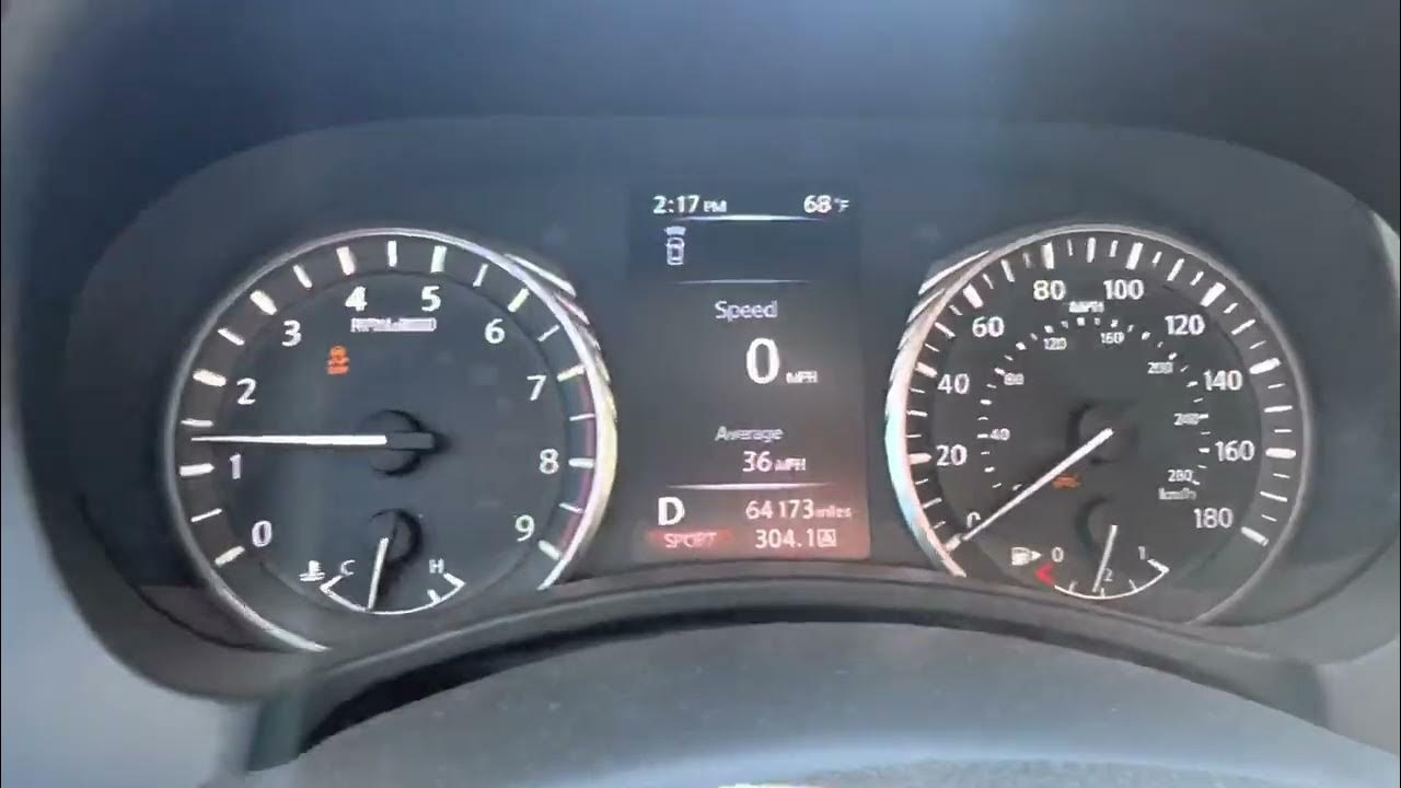 2020 Infiniti Q50 0-60 - YouTube