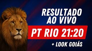 🔴 Resultado Jogo do Bicho AO VIVO | PT-RIO e LOOK-GO | 21:20 - 01/05/2026