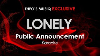 Watch Public Announcement Lonely video