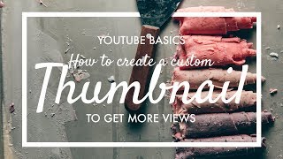 3 easy + quick ways to make a Thumbnail | Phone, Online & Photoshop