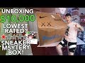 Unboxing A $10,000.00 Lowest Rated Sneaker Mystery Box!