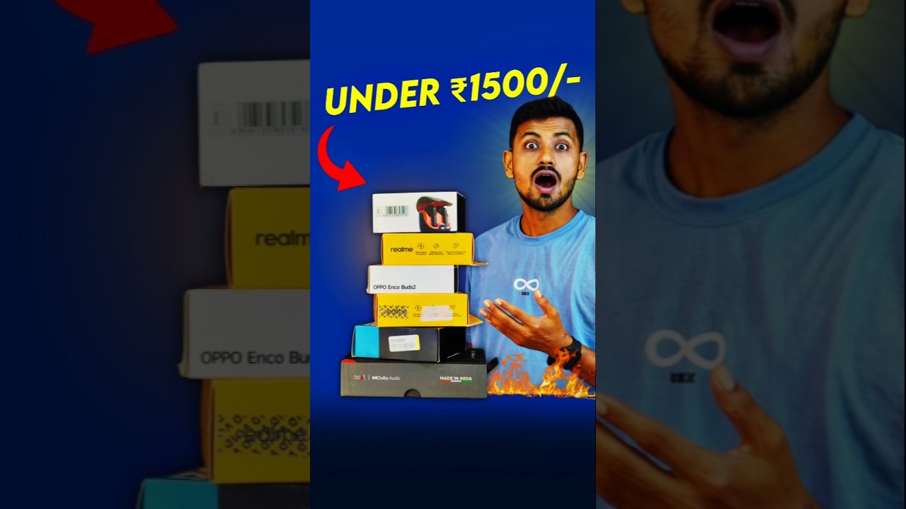 TOP 5 🔥 BEST TWS EARBUDS UNDER 1500 🔥 