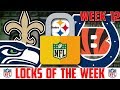 Week 12 Game Picks!  NFL 2019 - YouTube
