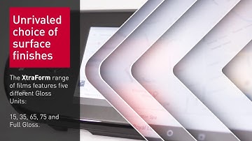 XtraForm Antiglare benefits, hardcoated films