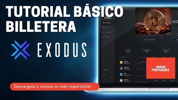 INSTALA Y CONOCE LA BILLETERA DE CRIPTOMONEDAS EXODUS!