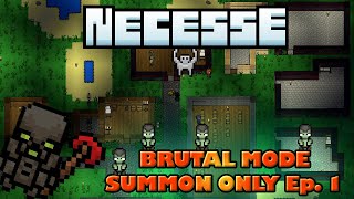 So much progress! - Summons Only - Brutal Mode - Ep 1 - Necesse