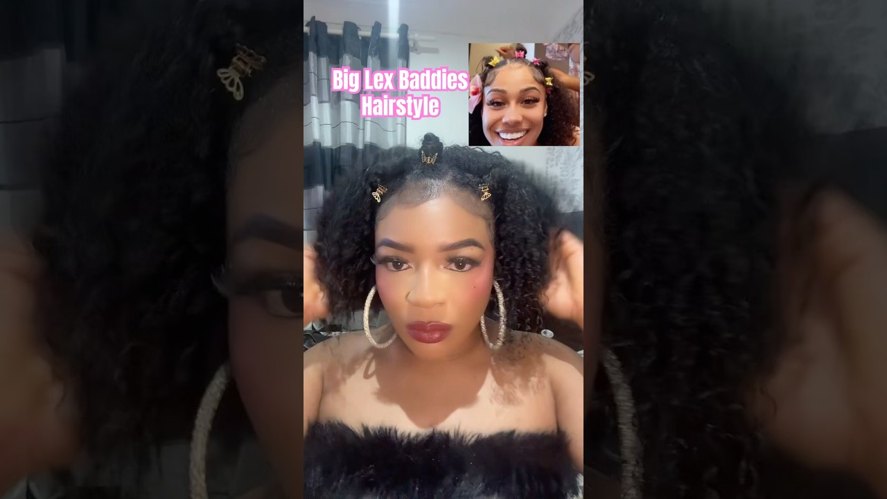 Big Lex Baddies Inspired Hairstyle 
