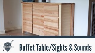 For more details and plans, checkout my website http://thewoodknight.com/sounds-of-the-workshop-buffet-table-build This design ...