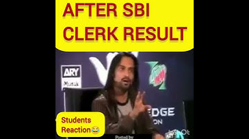 SBI CLERK PRE RESULT STUDENTS REACTION😂😂#shorts #youtubeshorts #sbi#ibps#