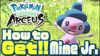 How to Get Mime Jr. in Pokemon Legends: Arceus (Mime Jr.Location)