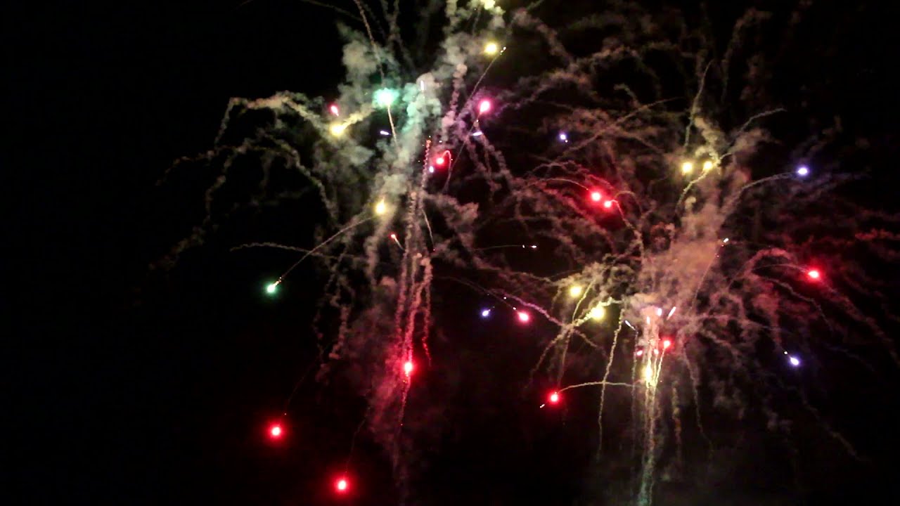 Feux d'artifice de Millau 14 juillet 2021