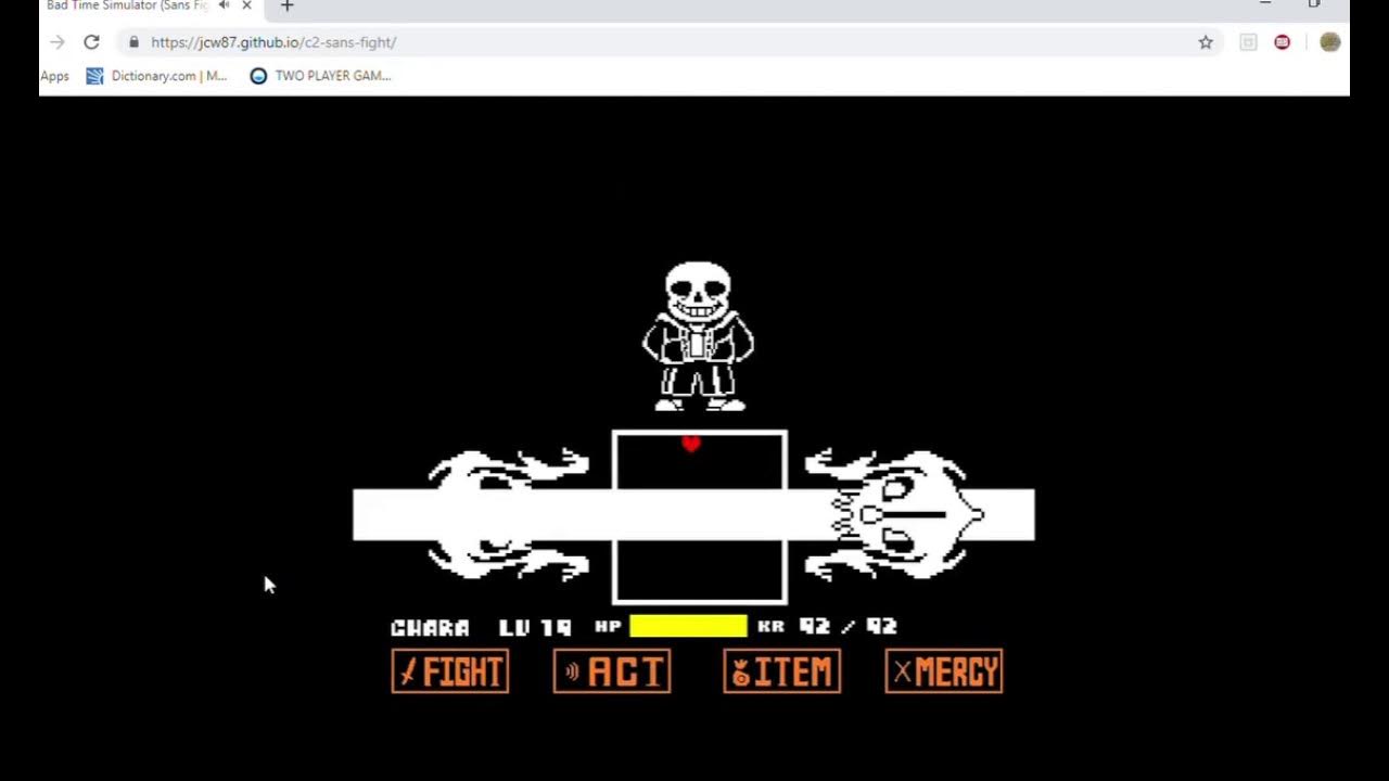 Bad sans simulator