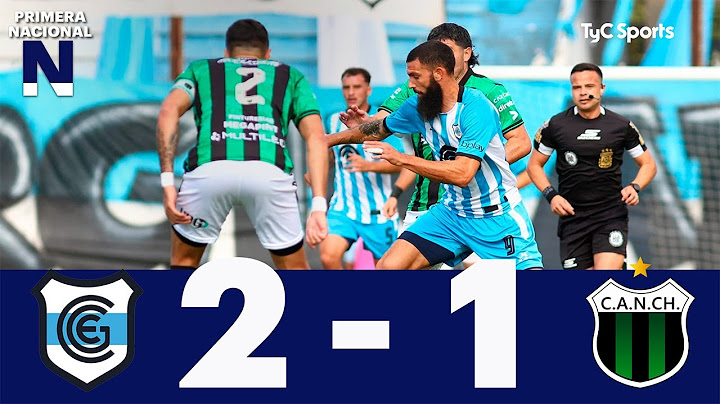 Gimnasia (J) 2-1 Nueva Chicago | Primera Nacional | Fecha 14 (Zona B)