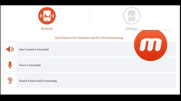 How to add external or internal audio on mobizen
