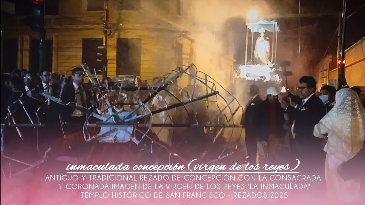 La quema del diablo / Procesión de la inmaculada concepción de San Francisco 
