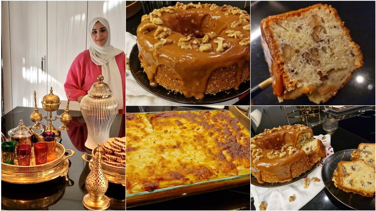 كيكة كل يوم لذيدة بمذاق مختلف🥰 وصفة للعشاء كرتان الخضر والكفتة رائع 🥰