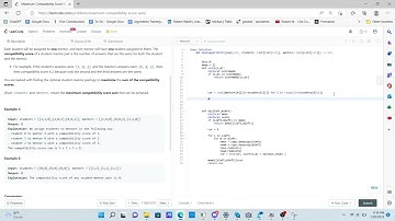 LeetCode Medium: 1947. Maximum Compatibility Score Sum